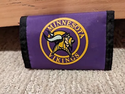 Vintage Rare Minnesota Vikings Football Wallet Billfold • $15.84