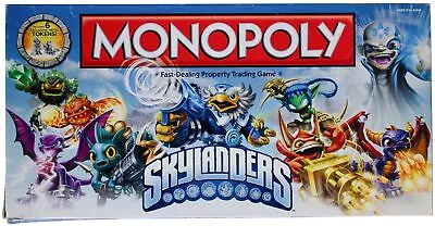 MONOPOLY SKYLANDERS BOARD GAME W/ Collectible Tokens Hasbro 2013 MISSING PIECES • $24.99