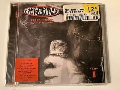 Beats & Rhymes Part 1: HipHop Of The '90s CD NEW SEALED Masta Ace Def Jef D.o.c  • $8.99