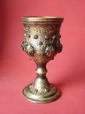 A Unique Handmade Wooden Orthodox Goblet/Chalice From The 19th Century - RARE! • $416.16