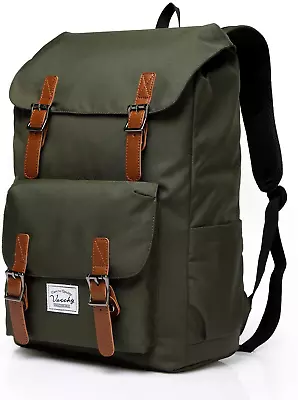 Backpack For Men Women Vintage Casual School Daypack Lightweight Camping Rucksa • $83.89