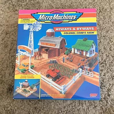 SEALED - Vintage 1994 Micro Machines Colonel Cobb's Farm Galoob 65316 - FREESHIP • $49