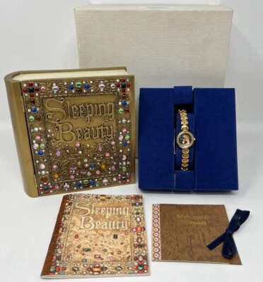 $199.99 • Buy Fossil Sleeping Beauty Watch With Jeweled Book Box Memorable Moments LE 2000