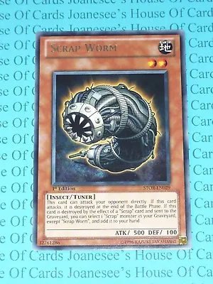 Scrap Worm STOR-EN029 Rare Yu-Gi-Oh Card English 1st Edition New • £0.99