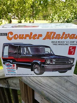 NEW  AMT Ford Courier Minivan Or Pickup Truck 1:25 Scale Model Car Kit 1210 • $29.95
