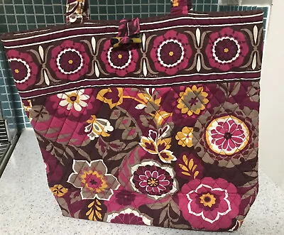 VERA BRADLEY ~ Stephanie ~ CARNABY ~ Handbag Shoulder Bag/Tote Large • $24.99