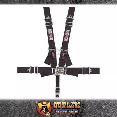 Gforce Harness 5-point Latch And Link Sfi 16.1 Pull Down Adjust - Gfr6000bk • $228.75