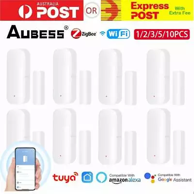 Door Sensor ZigBee/WiFi Window Alarm Detector Security Smart Alerter Office Home • $15.49