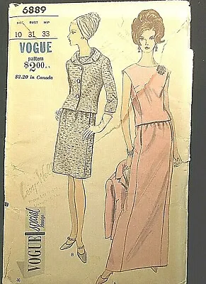 Vogue Special Design Pattern 6889 Size 10 • $30