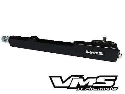 Vms Racing B16 B17 B18 B20 Honda Acura Cnc High Flow Fuel Rail Kit - Black • $59.95