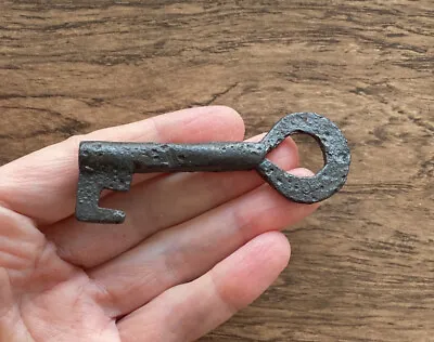 Medieval. 13th-14th Century. Iron Key. • $151.55