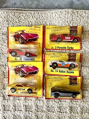 Vintage Matchbox Lot Of 5 On Cut Cards. Cards Little Rough See All Photos • $83.83