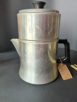 Vintage Mirro Aluminum 8 Cup Coffee Pot 4 Piece Set • $20