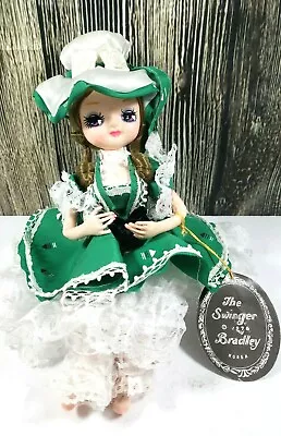 Vintage 1978 Elegant Big Eyed Bradley Doll Made In Korea Swinger Sitting Doll  • $24.99