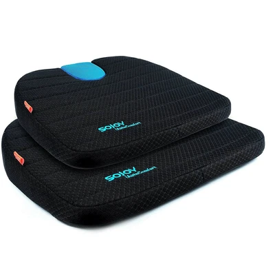 $24.79 • Buy Car Seat Cushion Wedge Coccyx Cushion Memory Foam Seat Cushion Pad 2 Sizes Sojoy