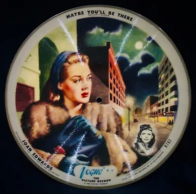 1940s Vogue 10  Picture Disc R782~Maybe You'll Be There & What Am I Gonna Do • $79.99