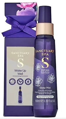 Sanctuary Spa Wake Up Well Sleep Mist Gift Set | 100ml | New/Boxed • £9.99