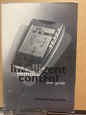 Marantz Owner Manual For The Intelligent Remote Control RC5000 Programmable • $8.98