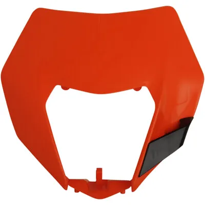 UFO Headlight Plastic - Orange - KTM | KT04095127 • $28.36