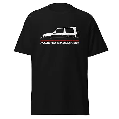 Premium T-shirt For Mitsubishi Pajero Evolution 1997-1999 Enthusiast Gift • $23.95