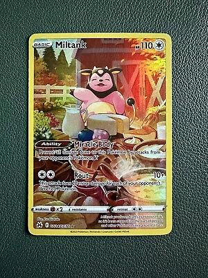Pokémon TCG Miltank Crown Zenith: Galarian Gallery GG24/GG70 Holo Holo Rare • $1.75