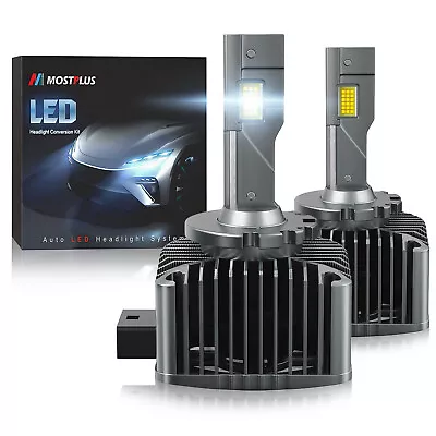 90W 9000LM D1S D1R LED Headlight Bulbs 6000K White Replace Xenon HID Lamps • $29.99