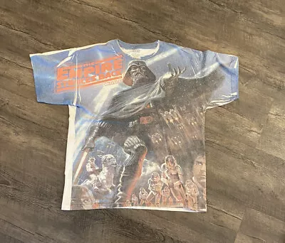 $13.46 • Buy Empire Strikes Back Star Wars Men's T-Shirt Large Short Sleeve Graphic Print