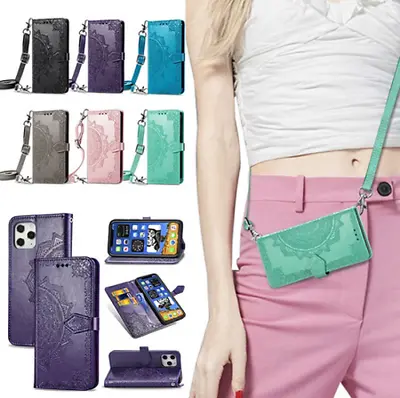 For Moto G Stylus 2021 PU Leather Crossbody Card Wallet Bag Phone Case Cover • $11.11