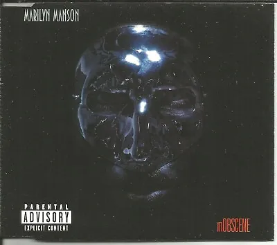 MARILYN MANSON Mobscene / Tainted RARE MIXES & VIDEO CD Single SEALED USA Seler • $34.99