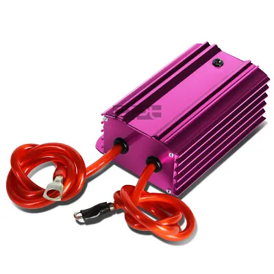 Car/truck Audio Purple Volt/voltage Hyper Stabilizer Regulator Engine Fuel Saver • $16.63