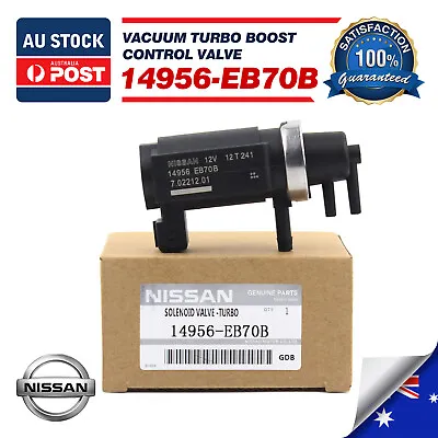 Genuine Nissan Boost Control Valve Pressure Solenoid For Navara D40 14956-eb70a • $75.49