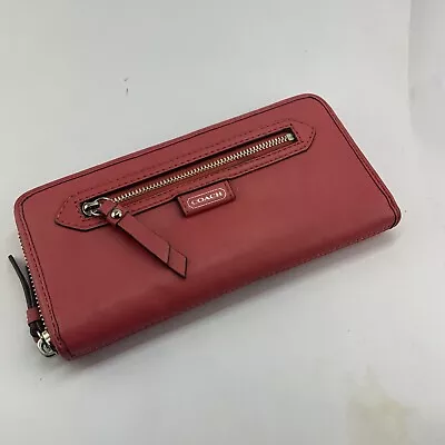 £21.30 • Buy Vintage Coach Soft Leather Ladies  Purse In Pink