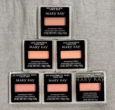 MARY KAY CHROMAFUSION BLUSH/MINERAL CHEEK COLOR- NEW Free Shipping • $10.99