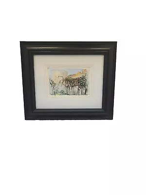 Artist Patricia Rynski D’Argence Artwork Vernon Framed 11  X 13   • $19