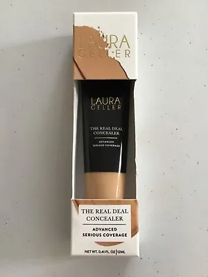 Laura Geller The Real Deal Concealer Advanced Serious Coverage Golden Medium NEW • £9.95