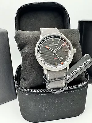 MOMO Design GMT Swiss 46mm WATCH 10 ATM Titanium Sapphire NOS Rare • $344