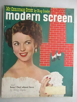 Modern Screen - Movie Fan Magazine - January 1951 Shirley Temple Cover • $9.99