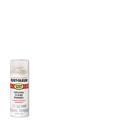 12 Oz. Protective Enamel Gloss Crystal Clear Spray Paint • $9.77