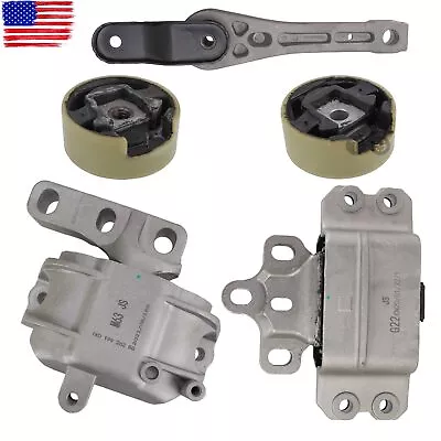 Engine Transmission Motor Mount Kit Set Subframe For VW Jetta Golf 1K0199855BF • $99.95