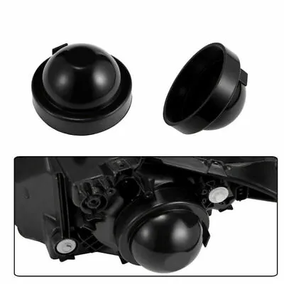 $16.47 • Buy 2pcs 85mm Rubber Car Headlight Housing Extended Dust Cover Boot Caps Accessories