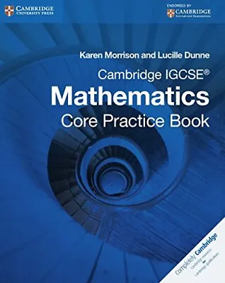 Cambridge IGCSE Core Mathematics Practice Book (Cambridge International IGCSE)  • £4.93