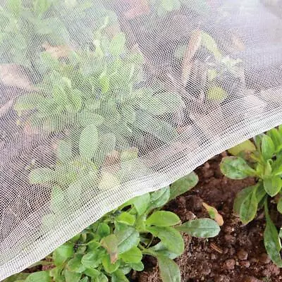 Garden Netting Pest Barrier Fine Bug Netting For Garden Protection Raised Bed • $14.28