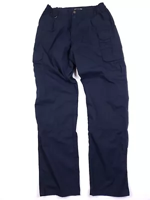 5.11 Tactical Taclite Pro Ripstop Pant Mens 34x36 Blue Cargo Utility Work Active • $24.87