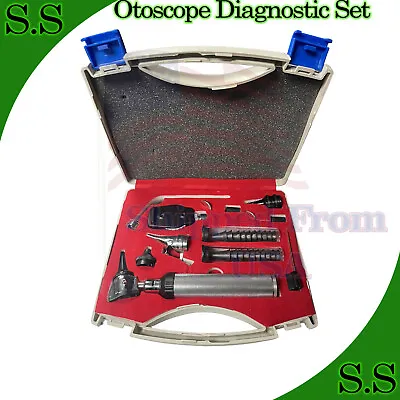 ENT Ophthalmoscope & Otoscope Diagnostic Set EarNose &Throat Set NT-910 • $29.99