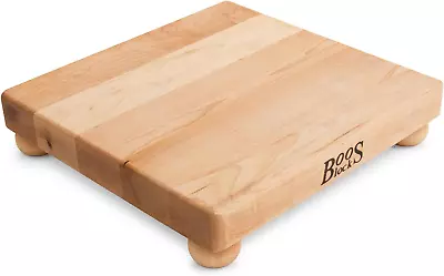 Small Maple Cutting Board For Kitchen Prep 12 X 12 Inches 1.5 Inches Thick Edge • $82.99