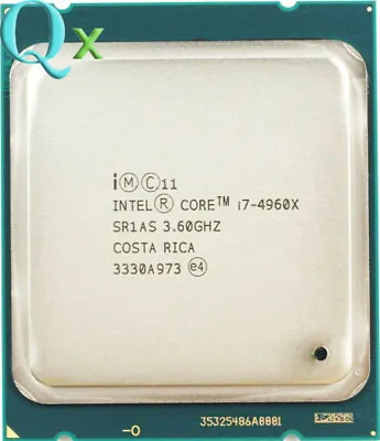 Intel Core I7-4960X  LGA 2011 Processor CPU Extreme 3.6GHz Six Core 130W • $124