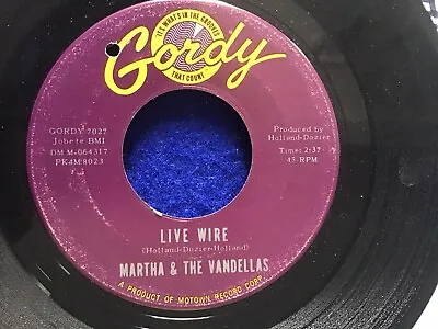 Martha And The Vandellas  - Live Wire / Old Love - Ex • £12