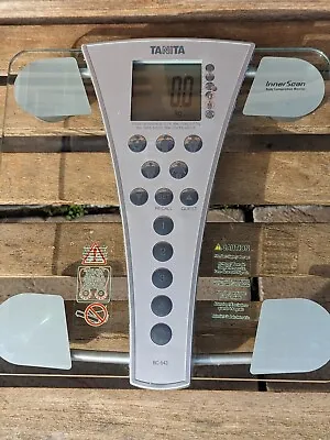 Tanita Inner Scan Body Composition Monitor Scale BC543 - Easy To Use • £39.99