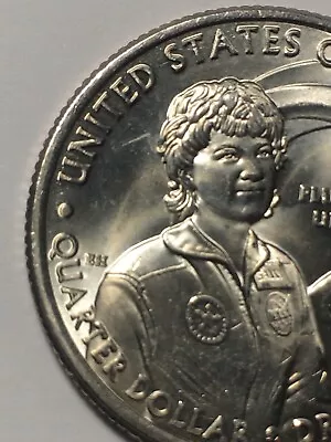 2022 P Ghost Comet US Quarter Dr Sally Ride Error Coin Circulated Mint Error • $2.95