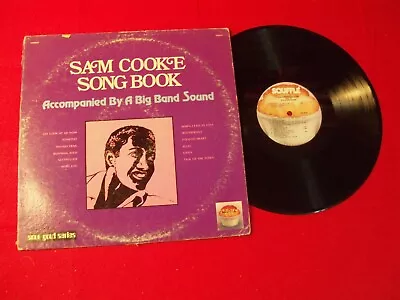  SAM COOKE SONGBOOK  W BIG BAND SOUND LP ON CLASSIC ROCK POP VINTAGE VINYL! • $1.99